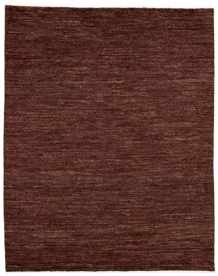 Gabbeh  Tribal Brown Area rug 6x9 Pakistani Hand-knotted 339373