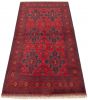 Bordered  Traditional Red Area rug 3x5 Afghan Hand-knotted 304398
