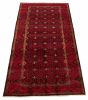 Bordered  Tribal Red Area rug Unique Turkish Hand-knotted 317850