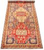 Bordered  Tribal Blue Area rug Unique Turkish Hand-knotted 320290