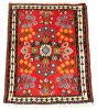 Bordered  Traditional Red Area rug 2x3 Persian Hand-knotted 324859