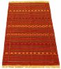 Turkish Ottoman Kashkoli 3'3" x 5'2" Flat-Weave Wool Tapestry Kilim 