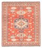 Bordered  Traditional Red Area rug 5x8 Afghan Hand-knotted 373396
