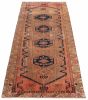 Persian Style 3'11" x 10'10" Hand-knotted Wool Rug 