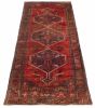 Persian Style 3'6" x 9'7" Hand-knotted Wool Rug 