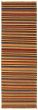 Bohemian  Transitional Multi Runner rug 8-ft-runner Turkish Flat-weave 335645
