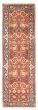 Bordered  Traditional Red Runner rug 8-ft-runner Indian Hand-knotted 370038
