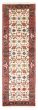 Bordered  Traditional Ivory Runner rug 8-ft-runner Indian Hand-knotted 377315