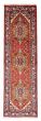 Bordered  Traditional Red Runner rug 8-ft-runner Indian Hand-knotted 377888