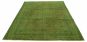 Bordered  Transitional Green Area rug 9x12 Turkish Hand-knotted 317903