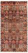 Bordered  Traditional Brown Area rug Unique Persian Hand-knotted 372730
