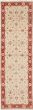 Traditional Ivory Runner rug 8-ft-runner Indian Hand-knotted 223878
