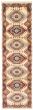 Bordered  Traditional Ivory Runner rug 10-ft-runner Indian Hand-knotted 346887