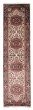 Bordered  Traditional Ivory Runner rug 10-ft-runner Indian Hand-knotted 377853