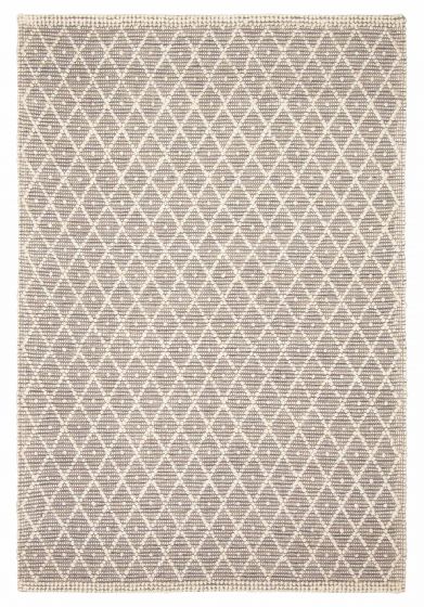 Braided  Transitional Ivory Area rug 5x8 Indian Braid weave 394153
