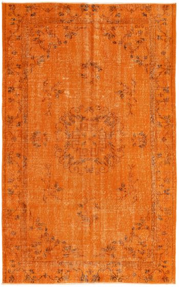 Bordered  Transitional  Area rug 5x8 Turkish Hand-knotted 326786