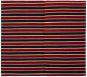 Bohemian  Stripes Black Area rug 5x8 Turkish Flat-Weave 292873