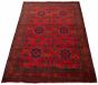Traditional  Tribal Red Area rug 5x8 Afghan Hand-knotted 311790