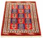 Turkmenistan Turkman 3'5" x 4'10" Hand-knotted Wool Rug 