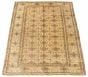 Turkish Kayseri Vintage 4'11" x 6'10" Hand-knotted Wool Rug 