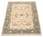 Indian Royal Oushak 3'0" x 4'11" Hand-knotted Wool Rug 