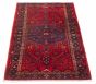 Persian Style 3'7" x 6'4" Hand-knotted Wool Rug 