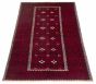Afghan Baluch 3'10" x 7'3" Hand-knotted Wool Rug 