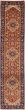 Bordered  Traditional Brown Runner rug 12-ft-runner Indian Hand-knotted 268153