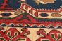 Traditional Red Area rug 4x6 Afghan Hand-knotted 202909