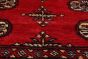 Traditional Red Area rug 3x5 Pakistani Hand-knotted 205027