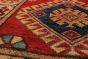 Geometric  Traditional Red Runner rug 10-ft-runner Afghan Hand-knotted 221428