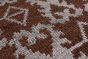 Transitional Brown Area rug 5x8 Indian Hand-knotted 221800