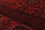 Traditional Red Area rug 5x8 Afghan Hand-knotted 222140