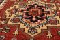 Floral  Traditional Brown Runner rug 12-ft-runner Indian Hand-knotted 223073