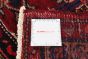Persian Hamadan 3'7" x 9'9" Hand-knotted Wool Dark Red Rug