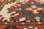 Traditional Ivory Runner rug 8-ft-runner Indian Hand-knotted 233340