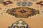Traditional Ivory Runner rug 8-ft-runner Indian Hand-knotted 233343
