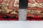 Persian Hosseinabad 3'7" x 10'9" Hand-knotted Wool Red Rug