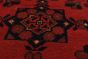 Geometric  Tribal Red Area rug 3x5 Afghan Hand-knotted 235751