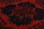 Traditional  Tribal Red Area rug 3x5 Afghan Hand-knotted 235783