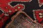 Persian Hamadan 3'7" x 10'2" Hand-knotted Wool Dark Red Rug