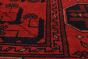 Traditional Red Area rug 3x5 Afghan Hand-knotted 238444
