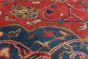 Vintage Red Area rug Unique Persian Hand-knotted 240334