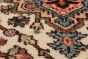 Floral  Traditional Ivory Runner rug 12-ft-runner Indian Hand-knotted 240581
