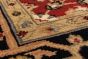 Traditional Red Area rug 6x9 Indian Hand-knotted 240972