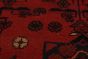 Geometric  Tribal Red Runner rug 10-ft-runner Afghan Hand-knotted 242446