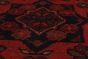 Geometric  Tribal Red Runner rug 10-ft-runner Afghan Hand-knotted 242545