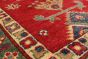 Geometric  Traditional Red Area rug 9x12 Afghan Hand-knotted 247205