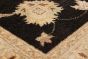 Bohemian  Southwestern Black Area rug 6x9 Afghan Hand-knotted 254265