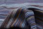 Indian Manhattan 4'8" x 6'7" Flat-Weave Wool Kilim 